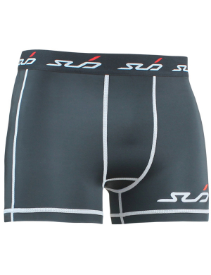 Sub Sports Dual Baselayer Boxer Shorts Snr - Black